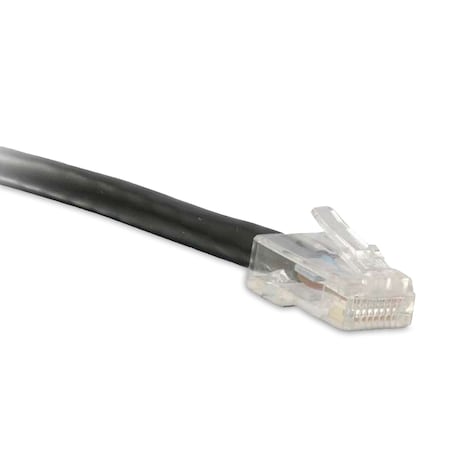 Enet Cat5E Black 10Ft No Boot Patch Cable C5E-BK-NB-10-ENC